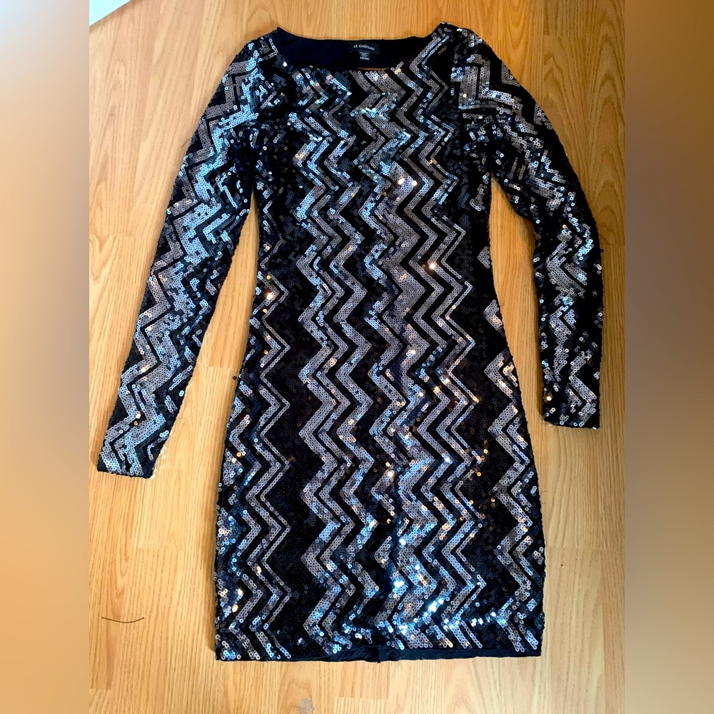 Sparkly new years le chateau dress